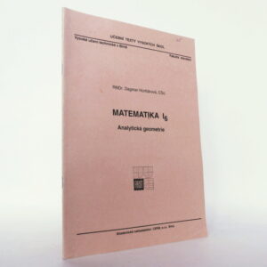 Matematika I6: Analytická geometrie