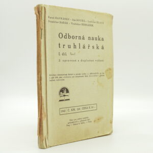 Odborná nauka truhlářská, I. díl