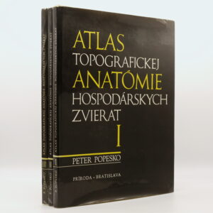 Atlas topografickej anatómie hospodárskych zvierat 1–3 (komplet)