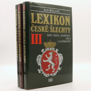 Lexikon české šlechty 1–3 (komplet)