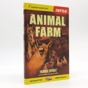 Animal farm = Farma zvířat (zrcadlový text)